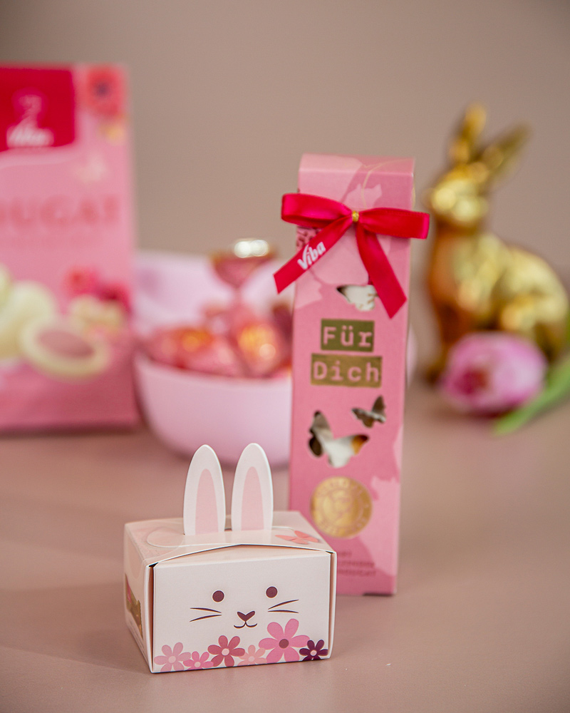 Viba Lola Langohr mit Viba Genusszeit Butterfly Ostergeschenke