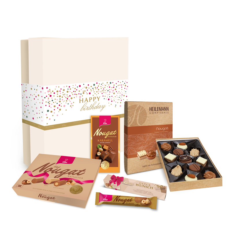 Geschenkbox "Happy Birthday", 435 g