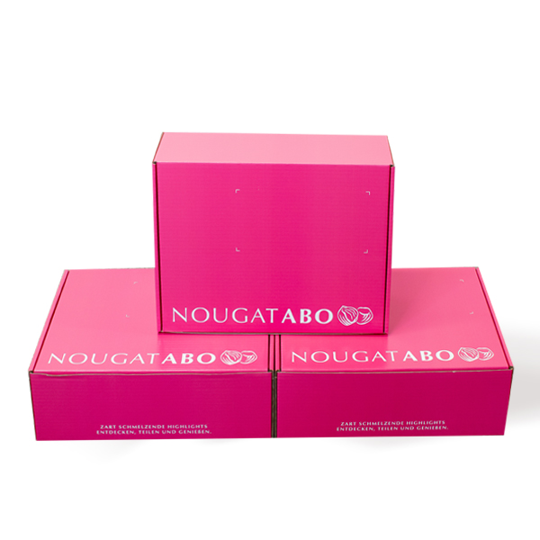 Viba Nougat-Abo mit 3 Boxen, über ein halbes Jahr alle 2 Monate eine Box