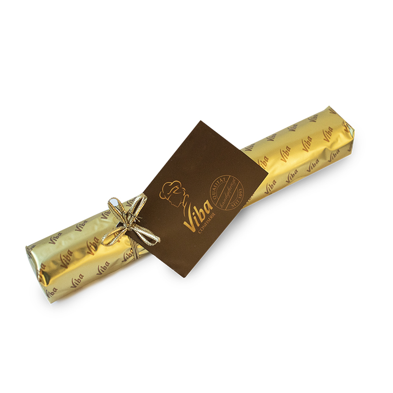 Viba Classic Nougatstange Erdbeer XL 250 g verfeinert mit kleinen Erdbeer Stückchen