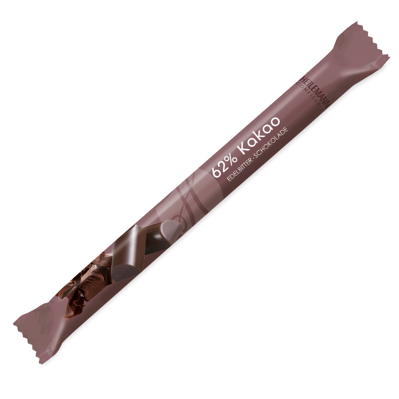 Heilemann Stick 62 % Kakao Edelbitter-Schokolade, 40 g
