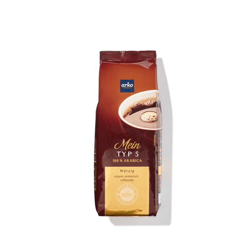 arko Kaffee Typ 5, gemahlen, 250 g