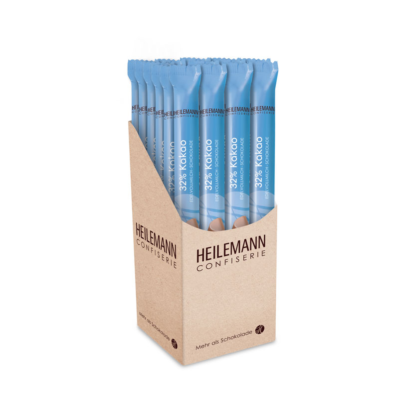 Heilemann Stick 32% Kakao Edelvollmilch-Schokolade, 24 x 40 g