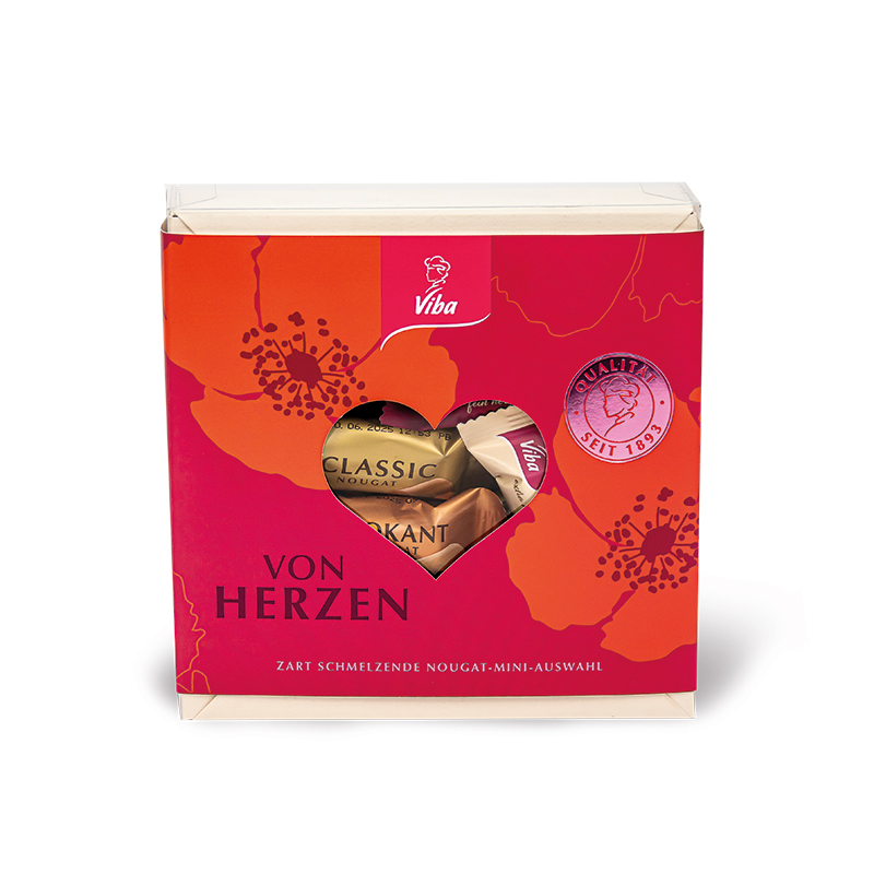 Viba Herzensfreude, 120 g - Geschenk frontal
