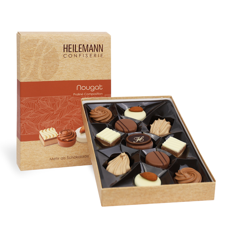 Heilemann Nougat Pralinés Composition, 125 g