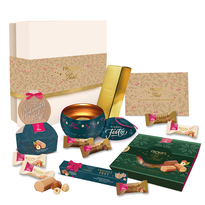 Viba Geschenkbox "Weihnachtszauber", 530 g