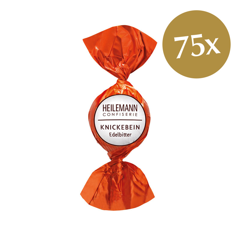 Heilemann Knickebein Praliné-Kugel, 75x 15 g
