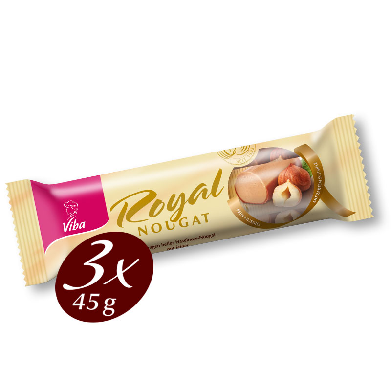 Viba Royal Nougat Stange im 3er Pack