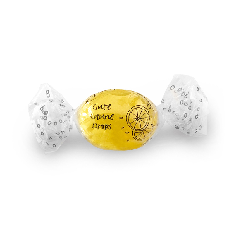 „Gute Laune Drops“ Zitronen Bonbons