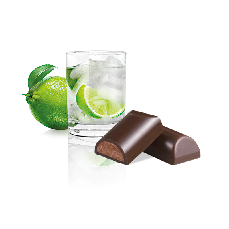 Heilemann Stick Gin-Limette Edelbitter-Schokolade, 40 g - Stücke