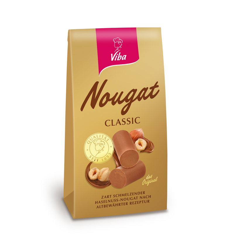 Viba Classic Nougat Minis im Beutel, 100 g