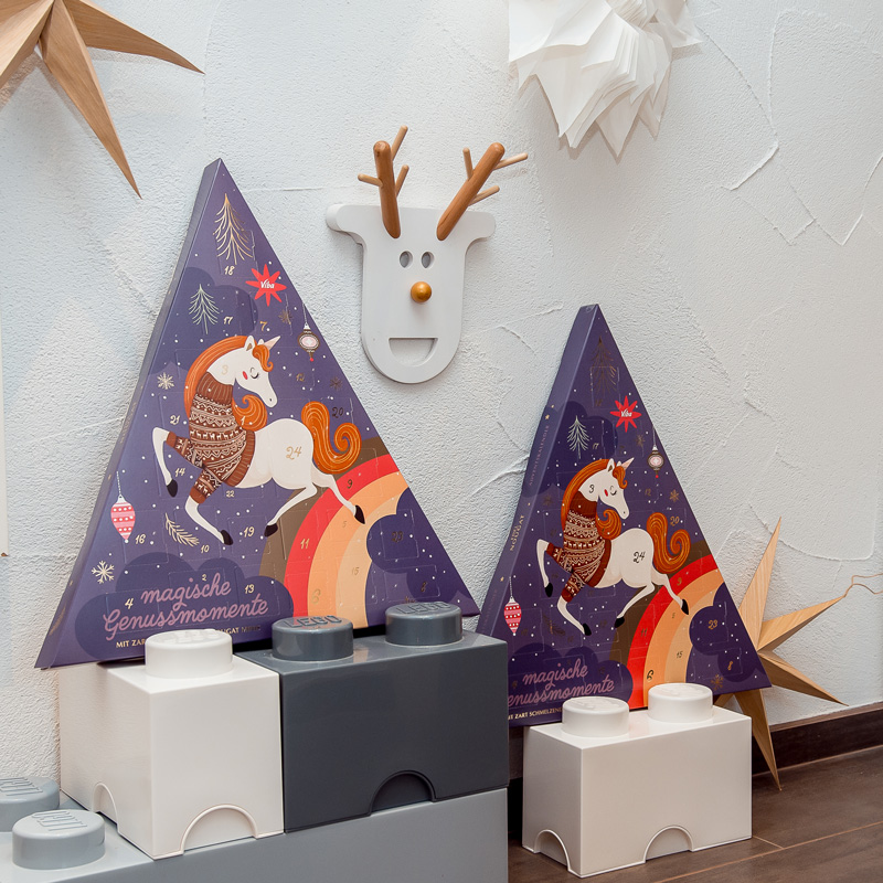 Viba Adventskalender Einhorn im Kinderzimmer