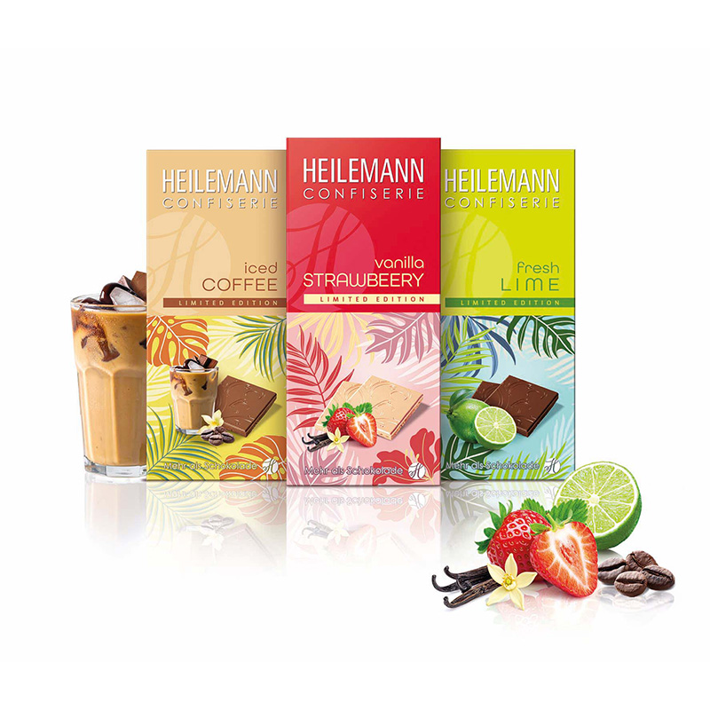 Heilemann Sommer-Schokolade alle drei Sorten
