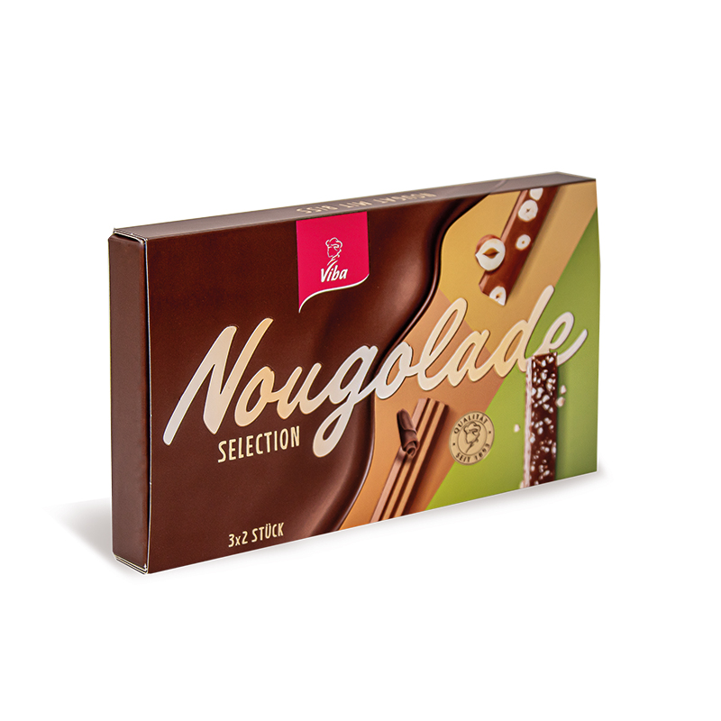 Viba Nougolade Selection mit Nougat-Riegeln