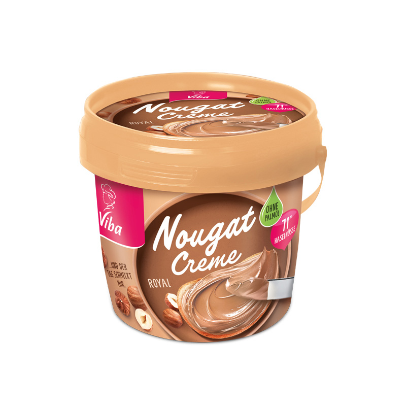 Viba Nougat Creme Royal Palmölfrei im Becher