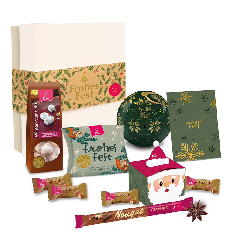 Viba Geschenkbox "Frohes Fest", 290 g
