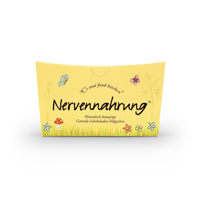 "Nervennahrung" Getreide-Schokoladen-Häppchen, 125 g