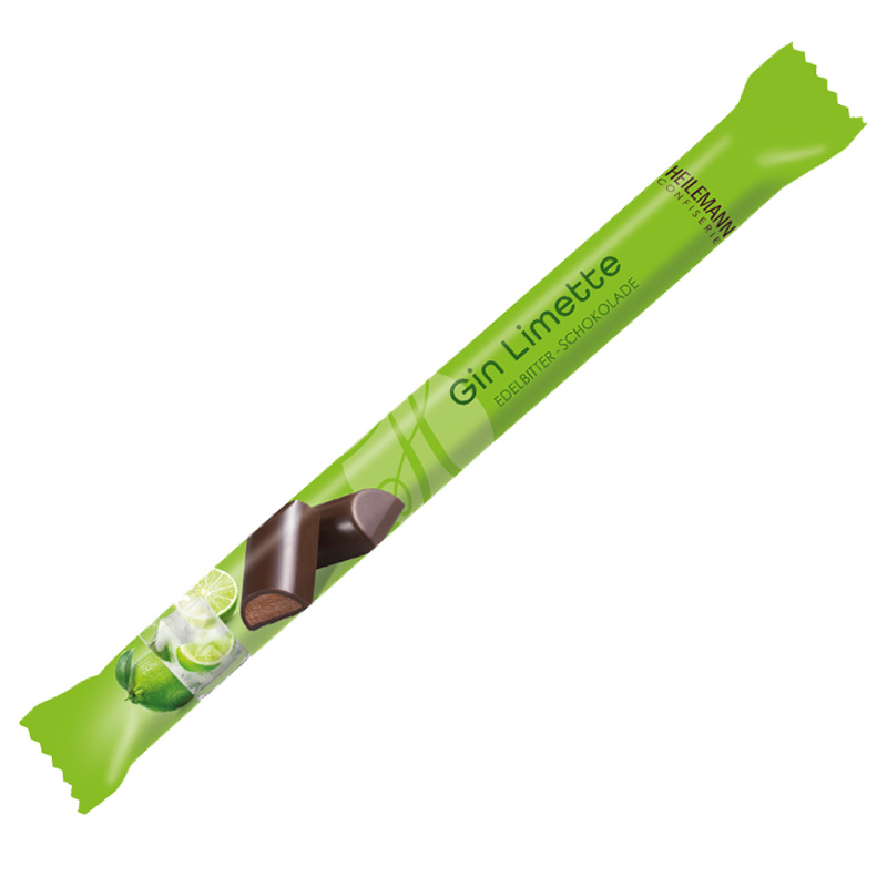 Heilemann Stick Gin-Limette Edelbitter-Schokolade, 40 g