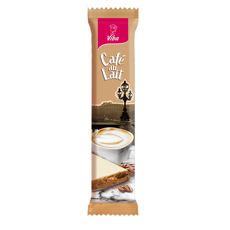 Viba Genussriegel Café au Lait, Milchriegel mit Kaffeenote, 35 g