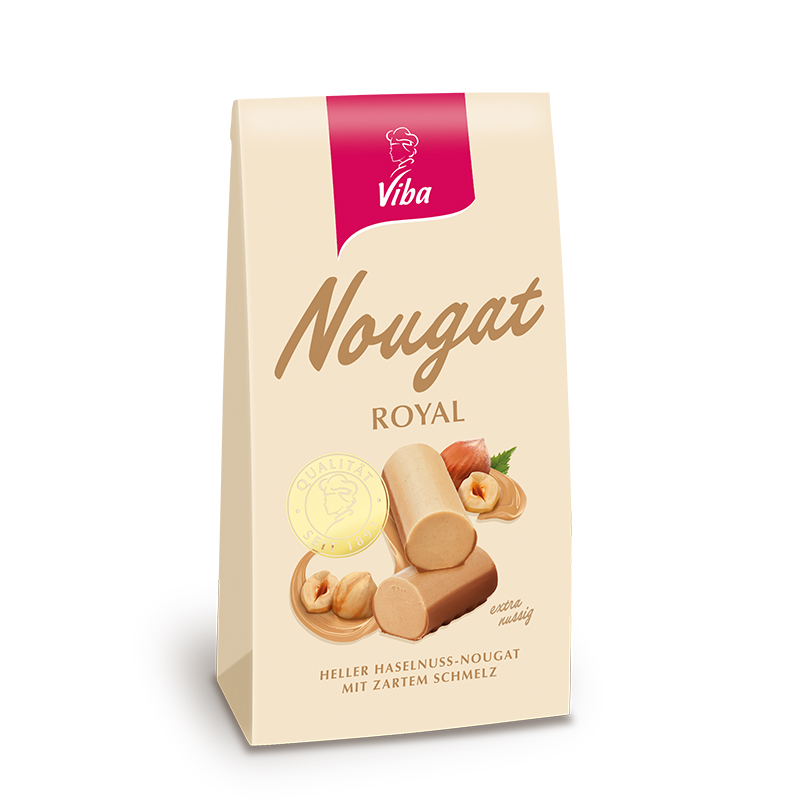Viba Royal Nougat Minis im Beutel, 100 g