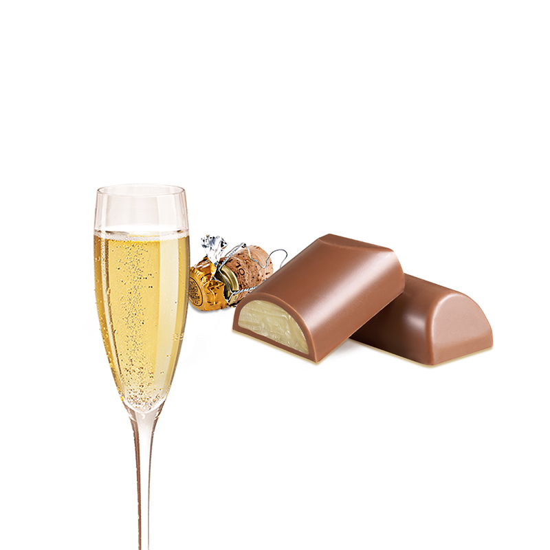 Heilemann Stick Marc de Champagne Edelvollmich-Schokolade, 40 g - Stücke
