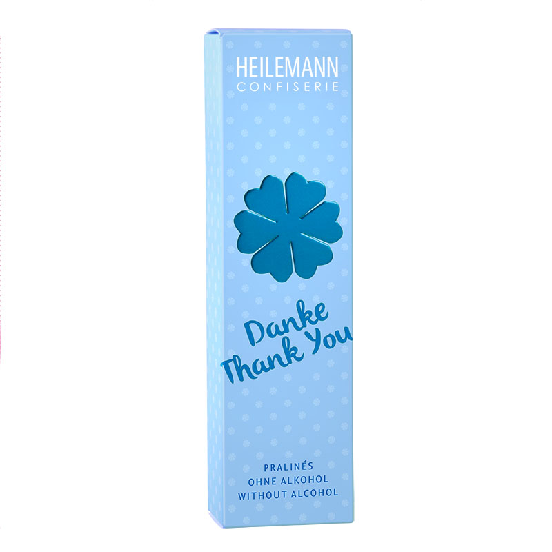 Heilemann Pralinen "Danke", "thank you"