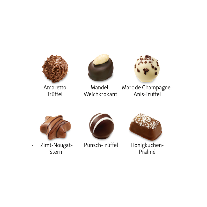 Heilemann Winter-Pralinés - verschiedene Sorten