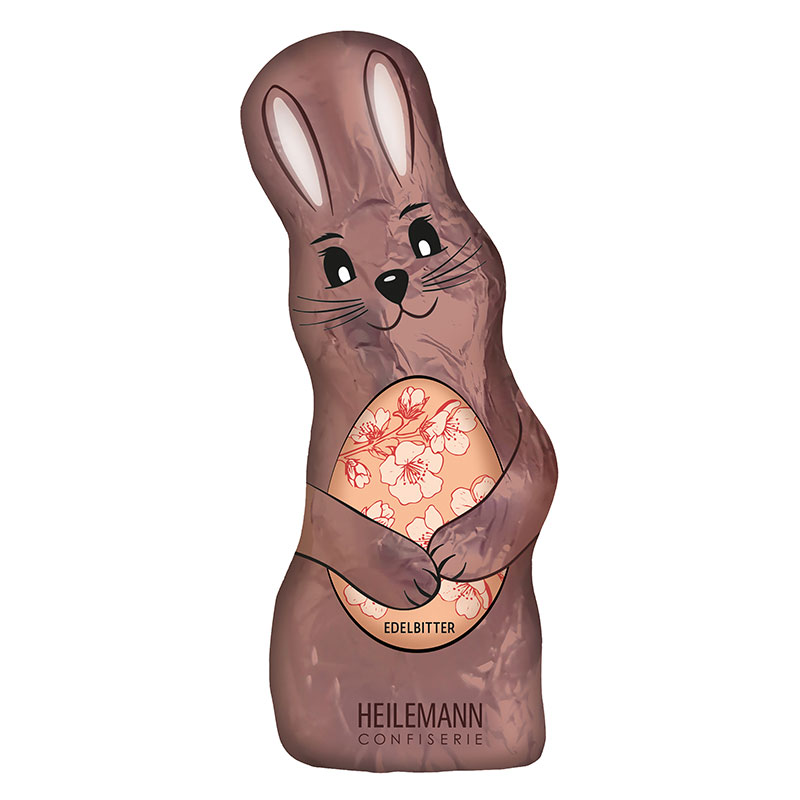 Heilemann Zartbitter Häschen mit Osterei, 30 g