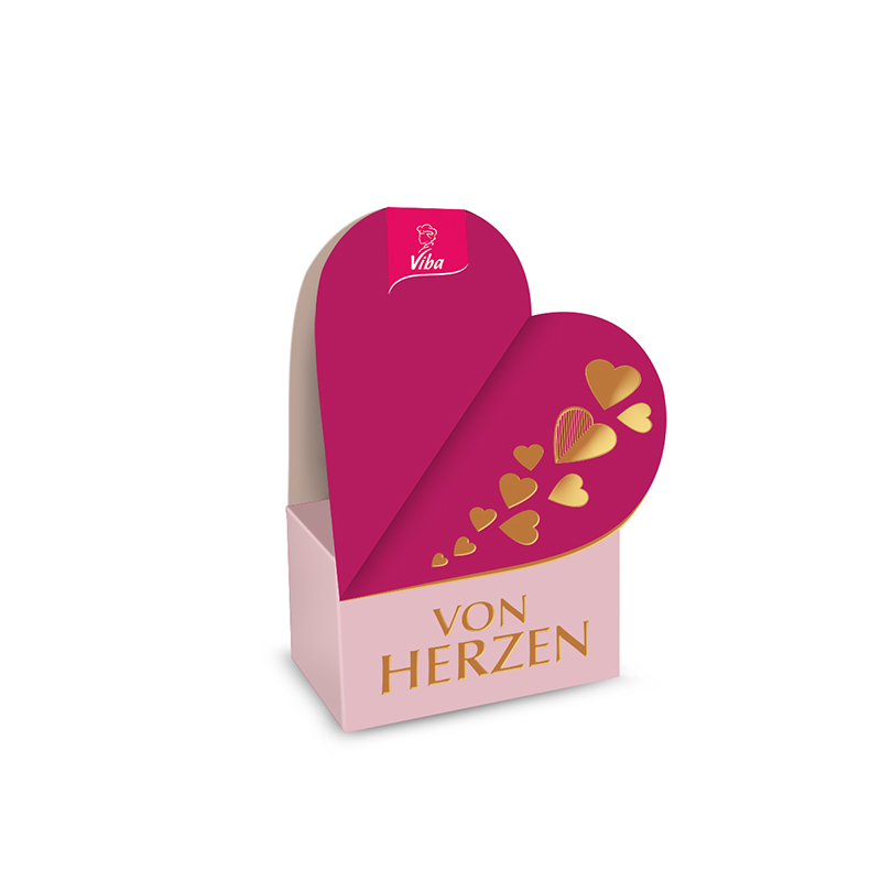 Viba kleiner Gruß Geschenkpackung von Herzen, 40 g