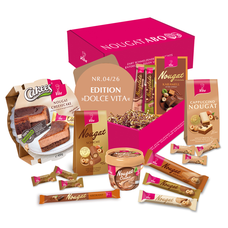Viba Nougat-Abo Box Edition 04 / 26, 1405 g